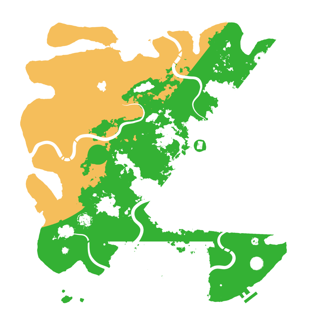 Biome Rust Map: Procedural Map, Size: 4250, Seed: 393110753
