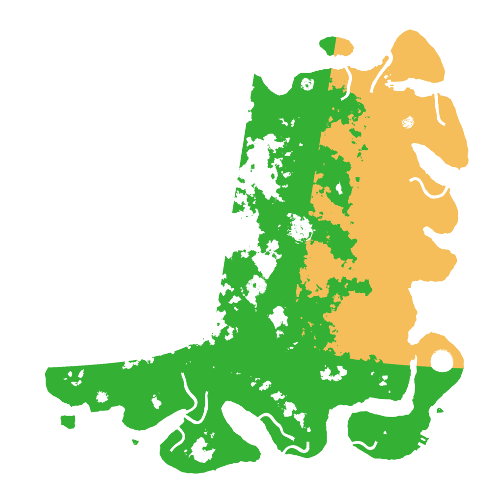 Biome Rust Map: Procedural Map, Size: 4000, Seed: 375161