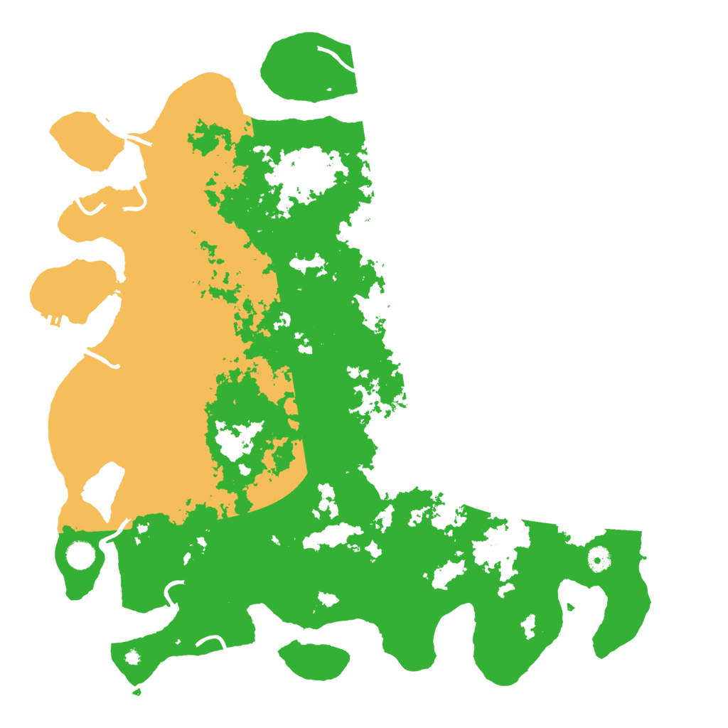 Biome Rust Map: Procedural Map, Size: 4500, Seed: 930767617