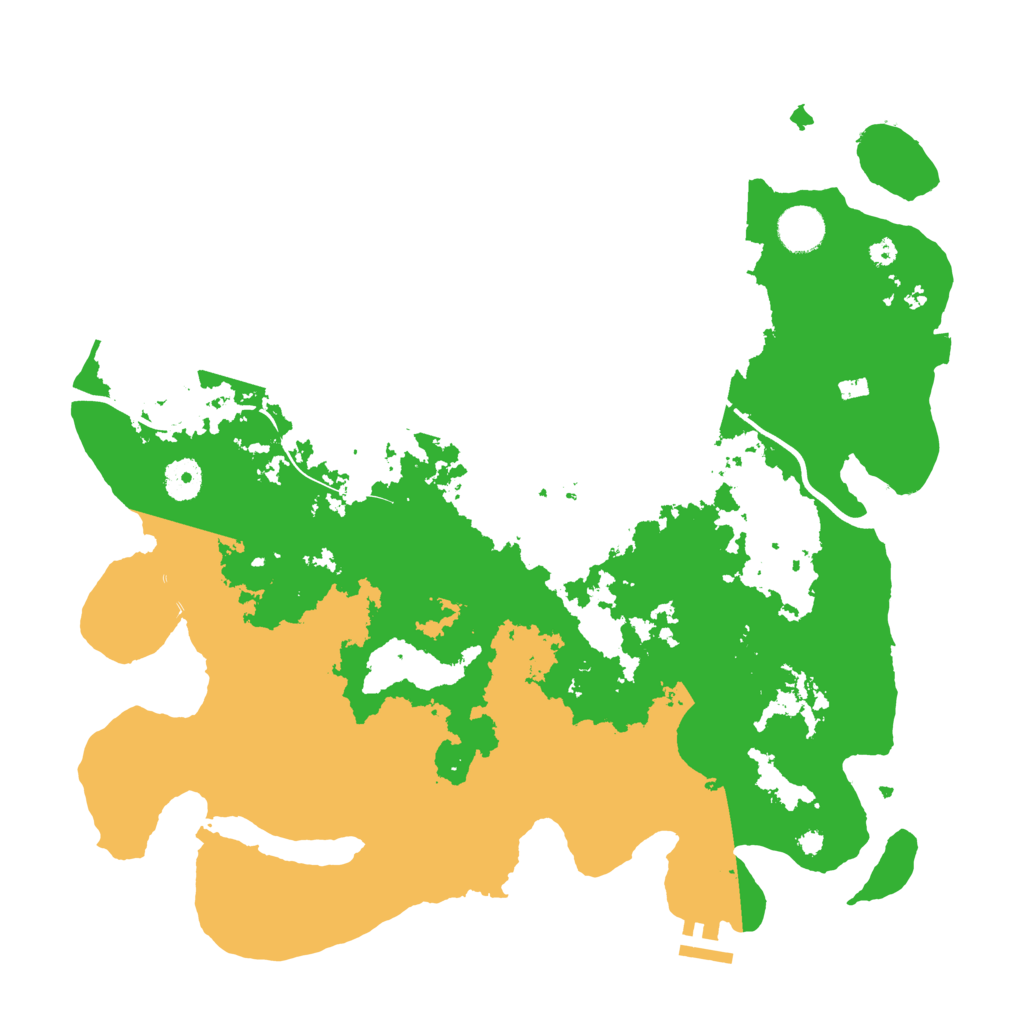 Biome Rust Map: Procedural Map, Size: 3853, Seed: 12000000