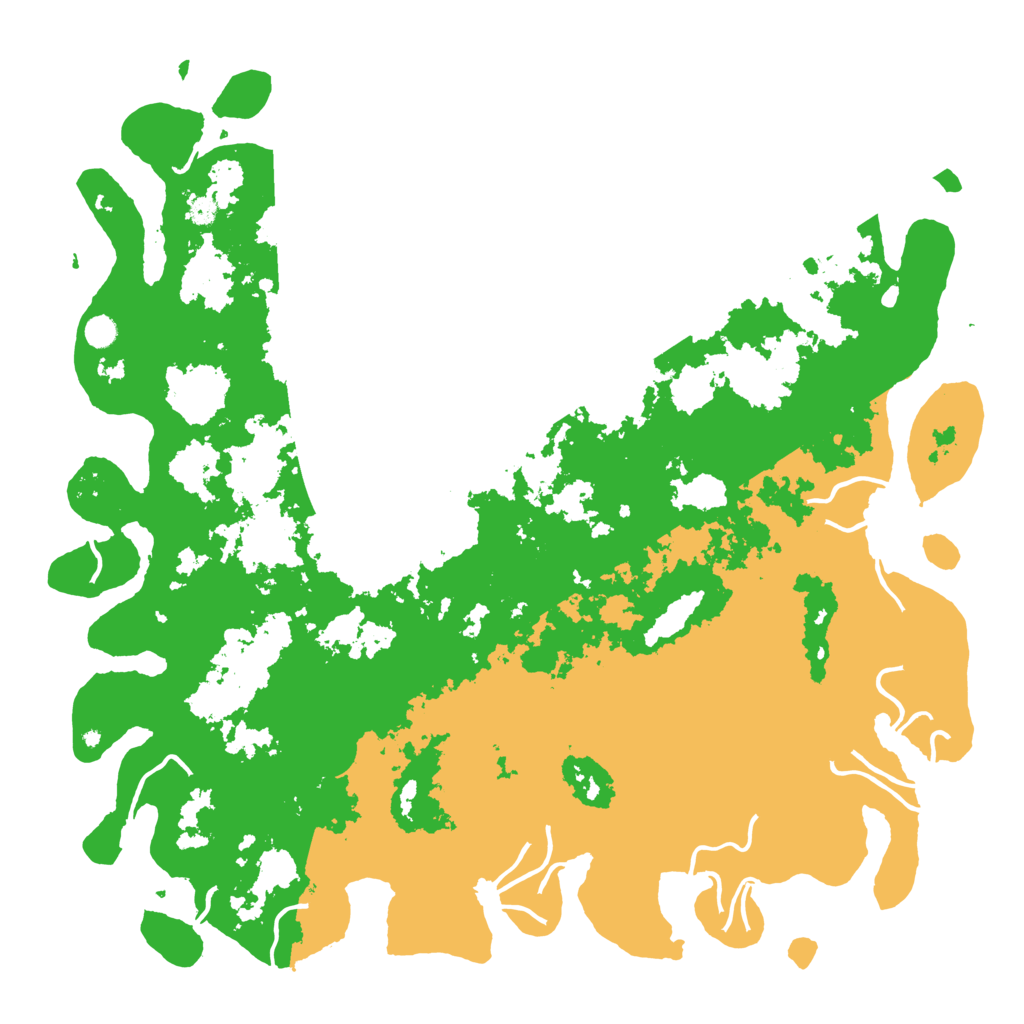Biome Rust Map: Procedural Map, Size: 5600, Seed: 65498169