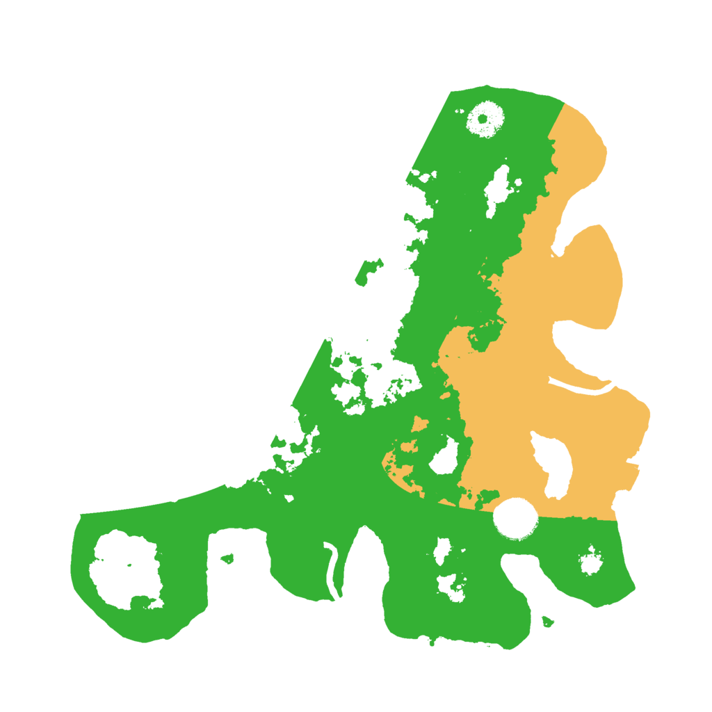 Biome Rust Map: Procedural Map, Size: 3000, Seed: 17215