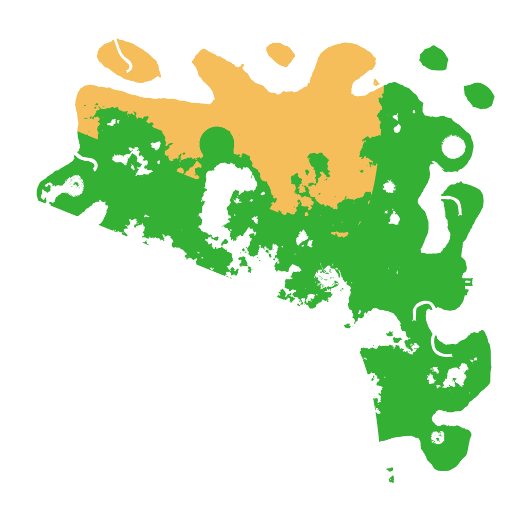 Biome Rust Map: Procedural Map, Size: 4000, Seed: 1223647