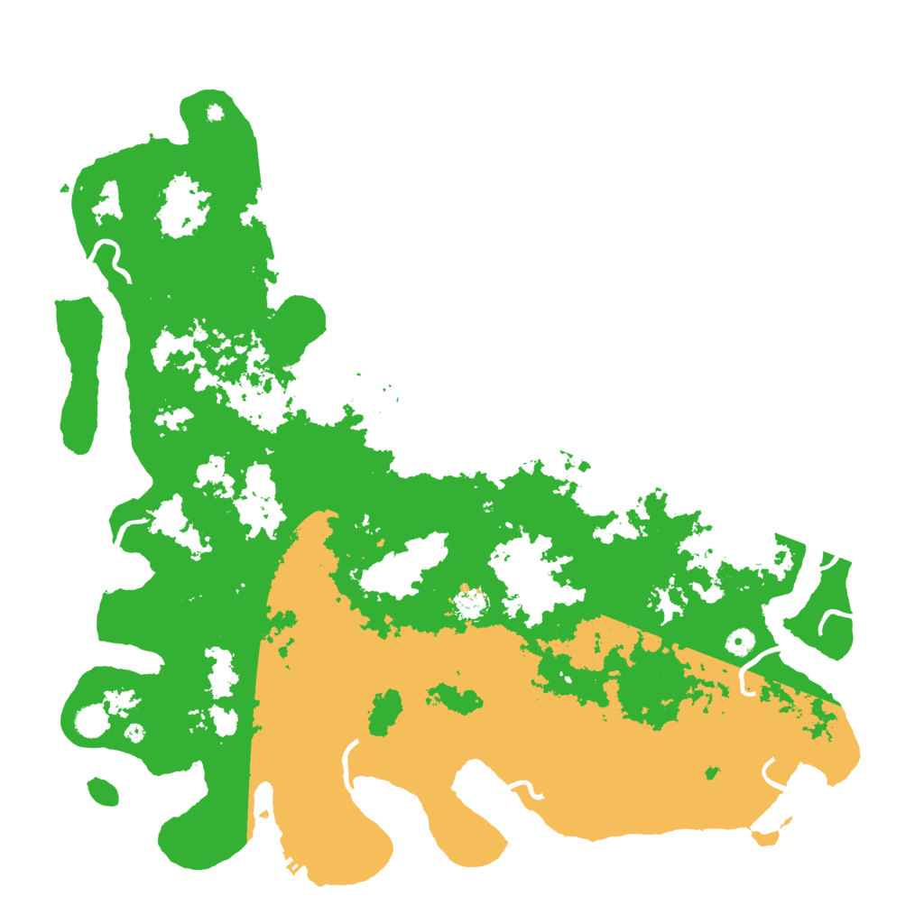 Biome Rust Map: Procedural Map, Size: 5000, Seed: 945333