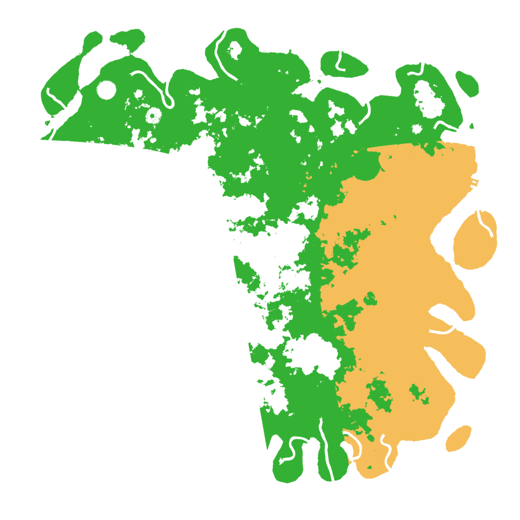 Biome Rust Map: Procedural Map, Size: 4800, Seed: 422558654