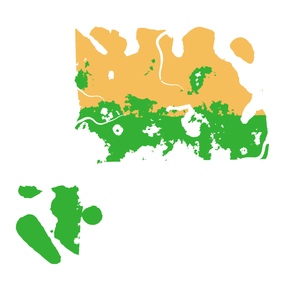 Biome Rust Map: Procedural Map, Size: 4250, Seed: 50505