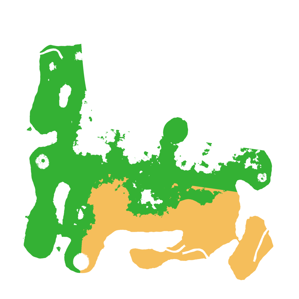 Biome Rust Map: Procedural Map, Size: 3300, Seed: 64363