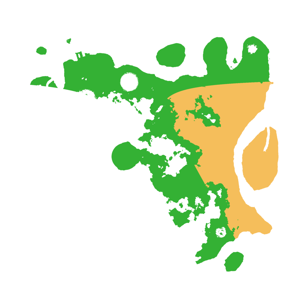 Biome Rust Map: Procedural Map, Size: 3000, Seed: 767465089