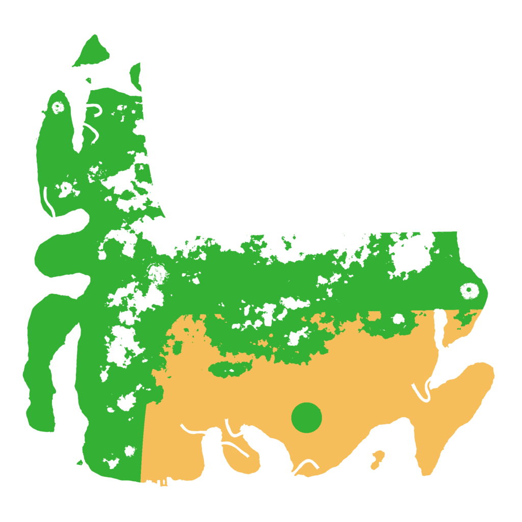 Biome Rust Map: Procedural Map, Size: 4500, Seed: 104933001