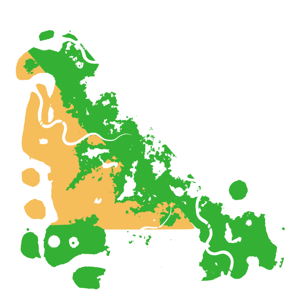 Biome Rust Map: Procedural Map, Size: 4500, Seed: 6741