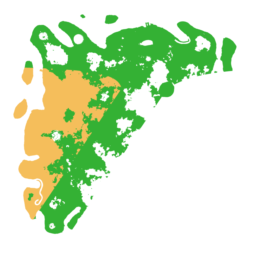 Biome Rust Map: Procedural Map, Size: 4500, Seed: 1963145328