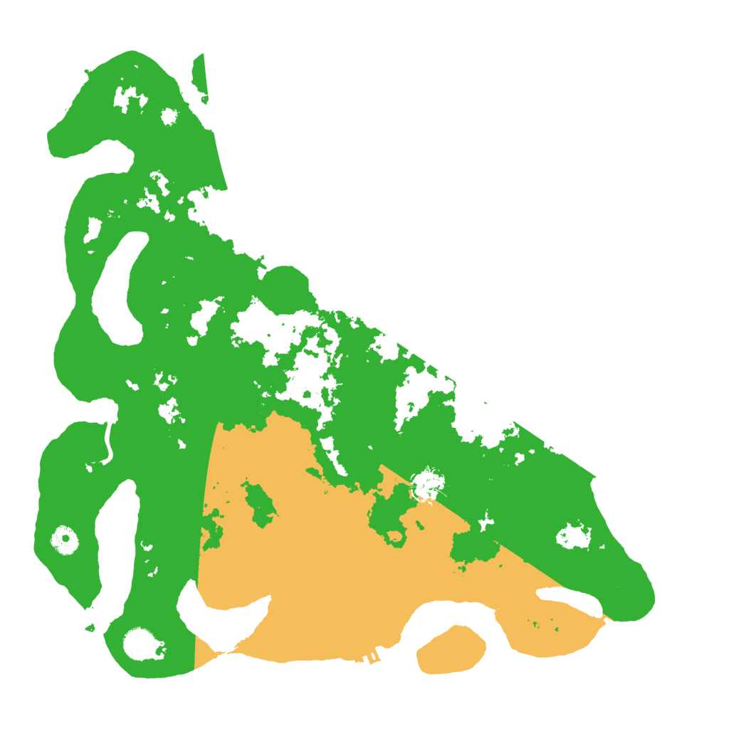 Biome Rust Map: Procedural Map, Size: 4000, Seed: 132834