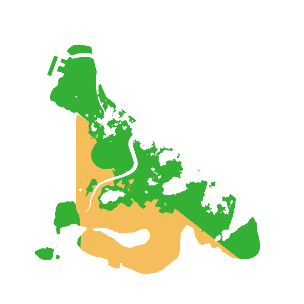 Biome Rust Map: Procedural Map, Size: 3000, Seed: 8712368