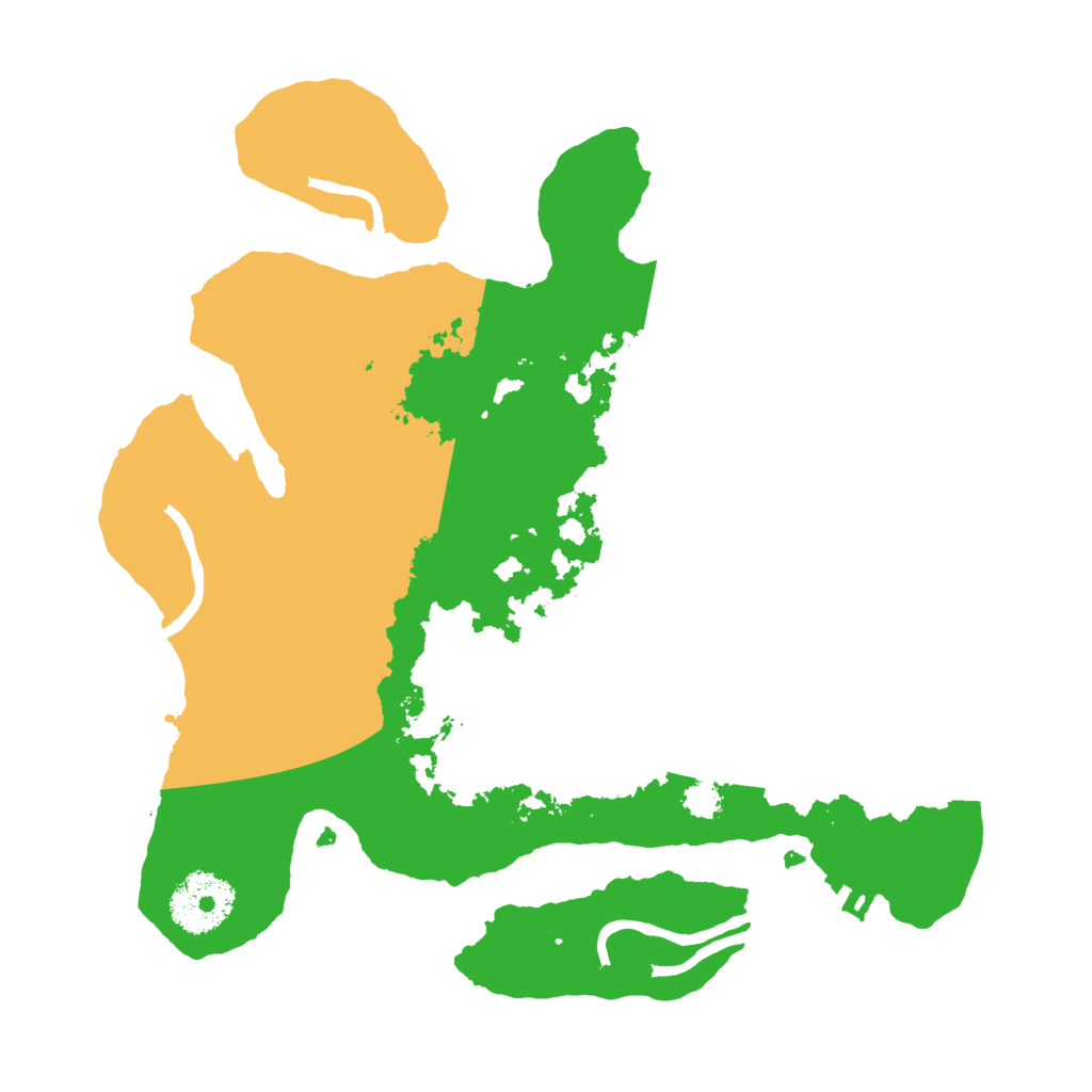 Biome Rust Map: Procedural Map, Size: 2700, Seed: 15855654