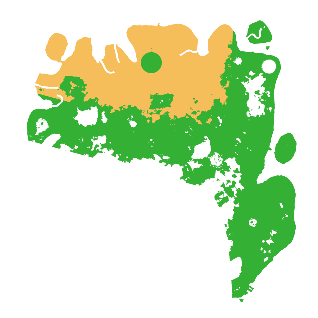 Biome Rust Map: Procedural Map, Size: 4000, Seed: 92020
