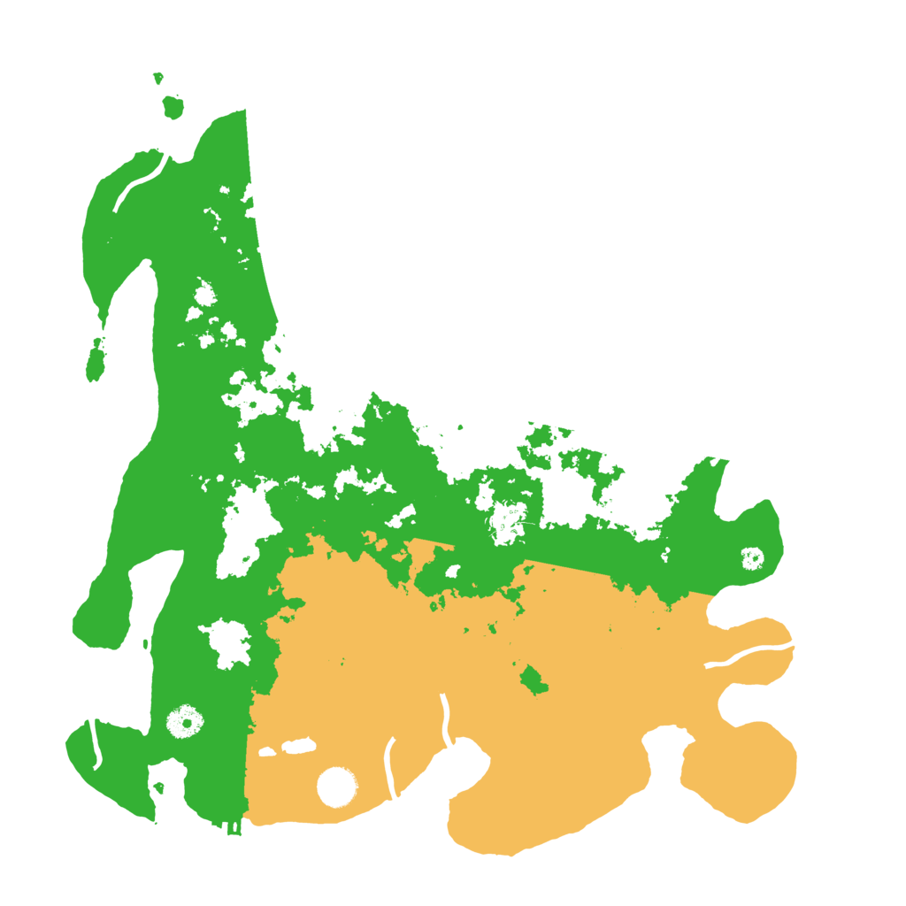 Biome Rust Map: Procedural Map, Size: 4000, Seed: 750417
