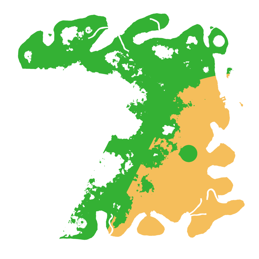 Biome Rust Map: Procedural Map, Size: 4000, Seed: 709470