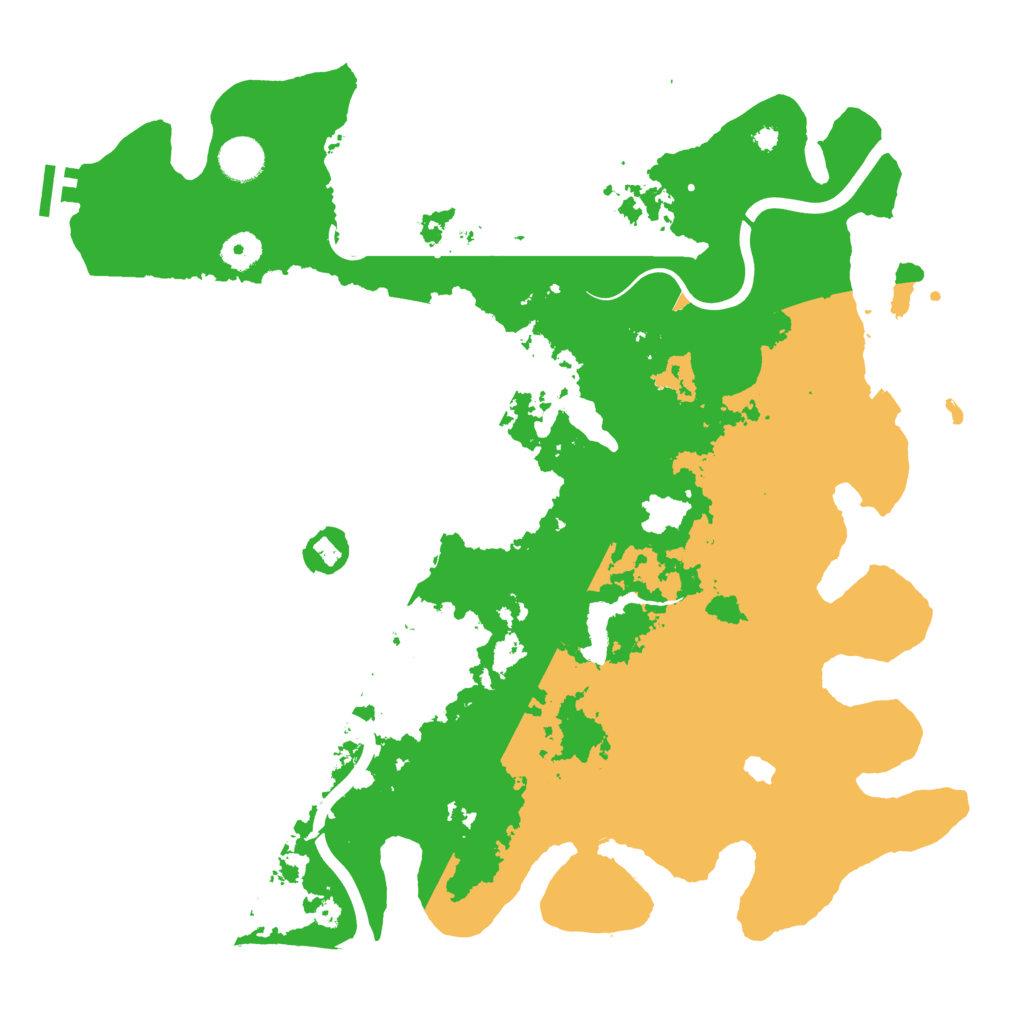 Biome Rust Map: Procedural Map, Size: 4000, Seed: 709470