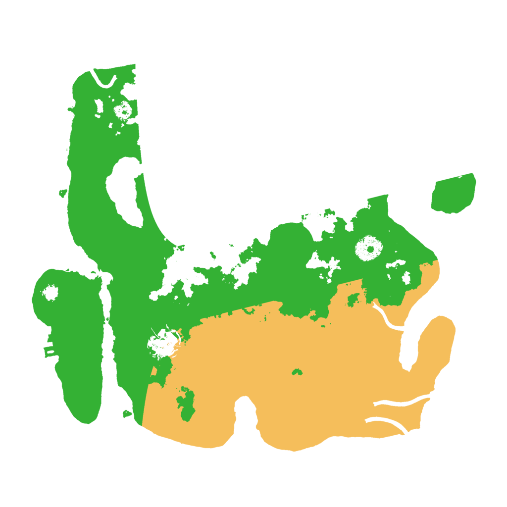 Biome Rust Map: Procedural Map, Size: 3000, Seed: 267589870