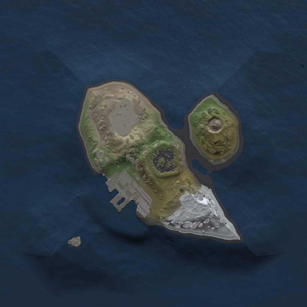 Rust Map: Procedural Map, Size: 1300, Seed: 1663074923, 5 Monuments