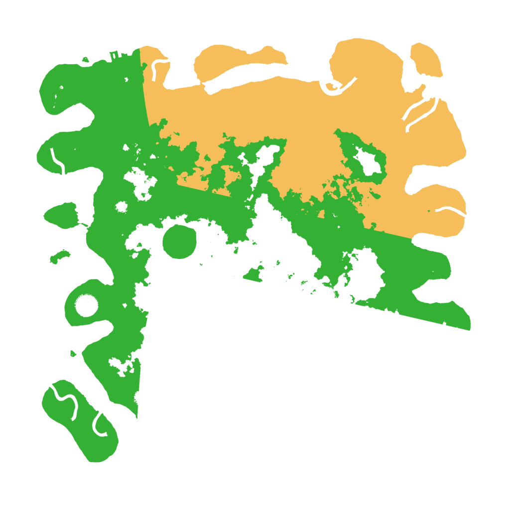 Biome Rust Map: Procedural Map, Size: 4000, Seed: 524843