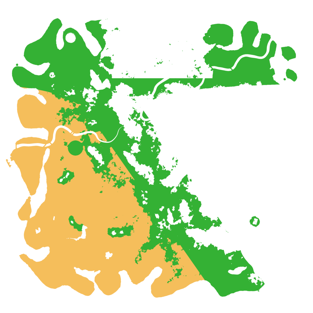 Biome Rust Map: Procedural Map, Size: 5500, Seed: 5469138