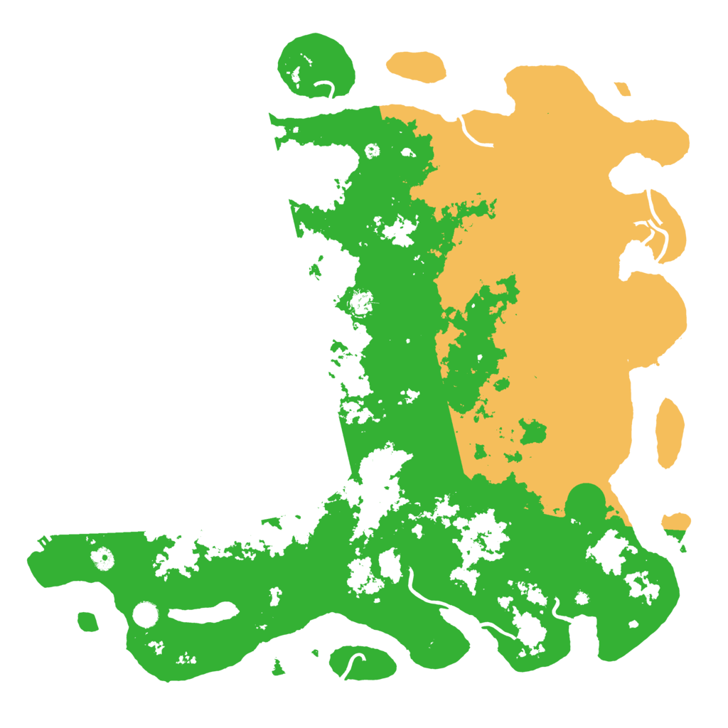 Biome Rust Map: Procedural Map, Size: 5000, Seed: 83486489