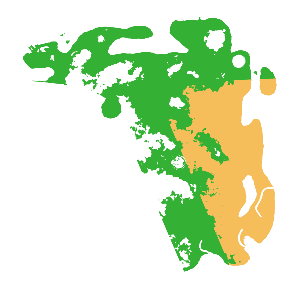 Biome Rust Map: Procedural Map, Size: 4000, Seed: 32701