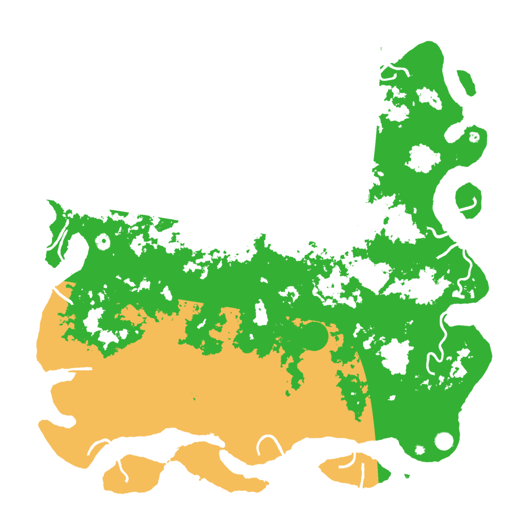 Biome Rust Map: Procedural Map, Size: 5000, Seed: 112