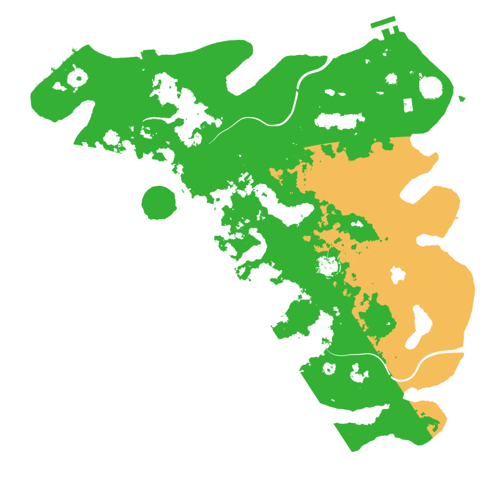 Biome Rust Map: Procedural Map, Size: 4000, Seed: 469799