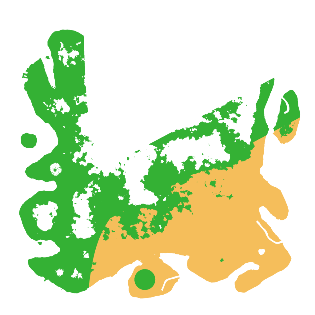 Biome Rust Map: Procedural Map, Size: 4000, Seed: 472667