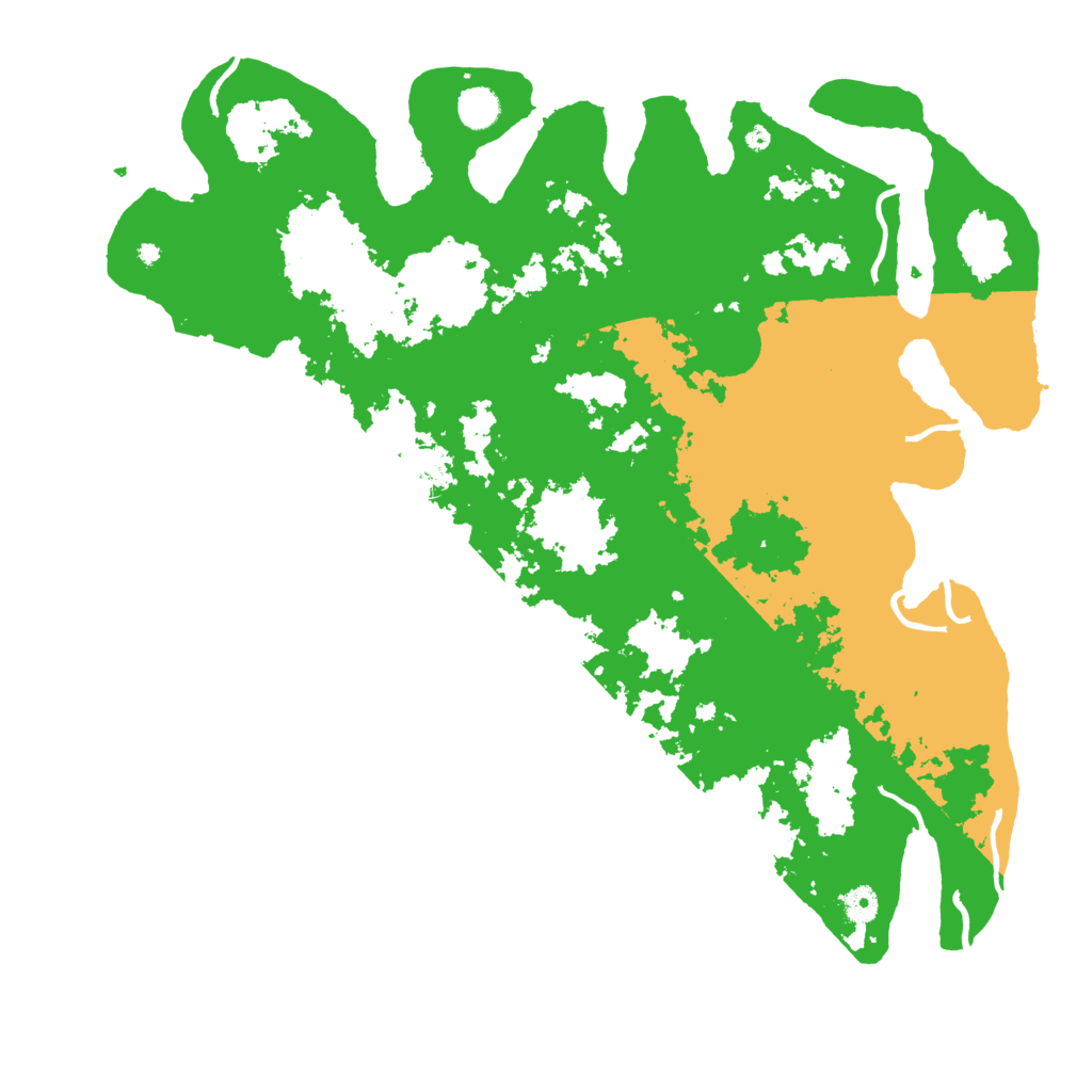 Biome Rust Map: Procedural Map, Size: 4600, Seed: 8999481