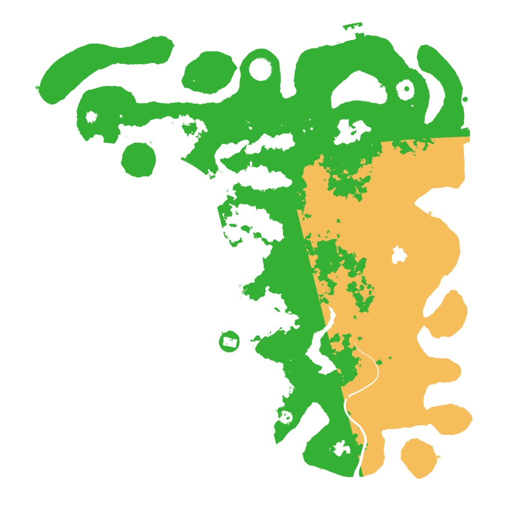 Biome Rust Map: Procedural Map, Size: 4000, Seed: 828676