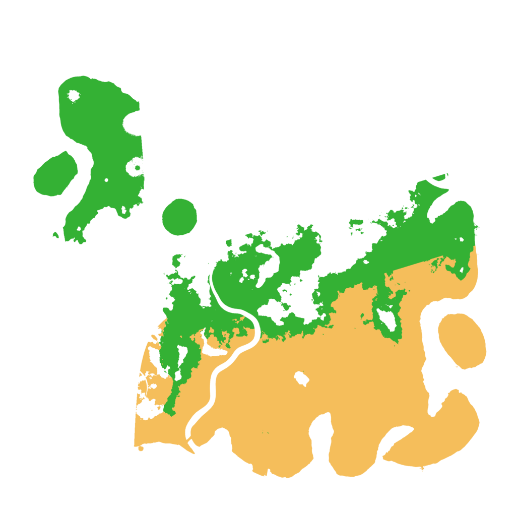 Biome Rust Map: Procedural Map, Size: 4000, Seed: 444913