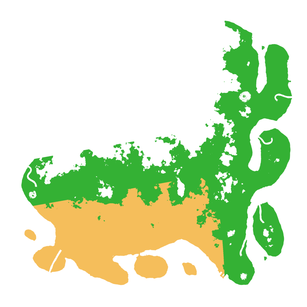 Biome Rust Map: Procedural Map, Size: 4250, Seed: 63032