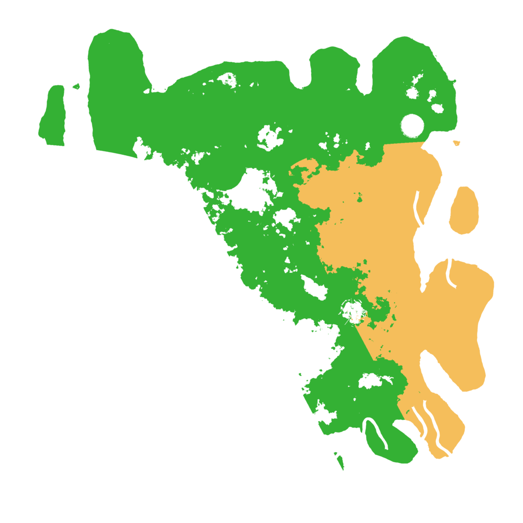 Biome Rust Map: Procedural Map, Size: 4000, Seed: 13531