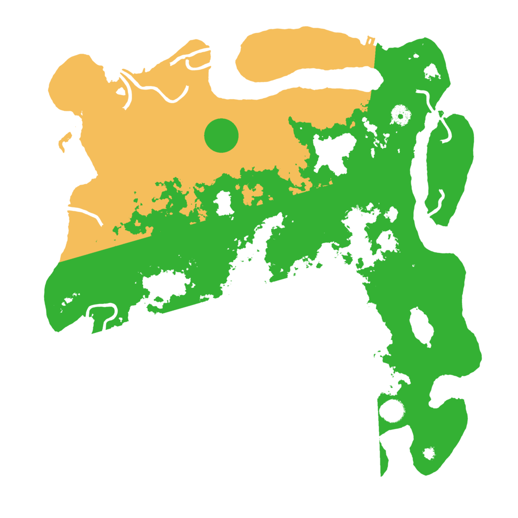Biome Rust Map: Procedural Map, Size: 4000, Seed: 446259