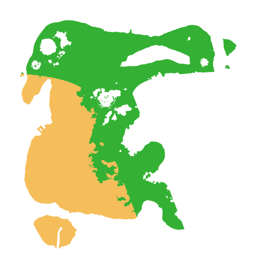 Biome Rust Map: Procedural Map, Size: 3000, Seed: 6465490