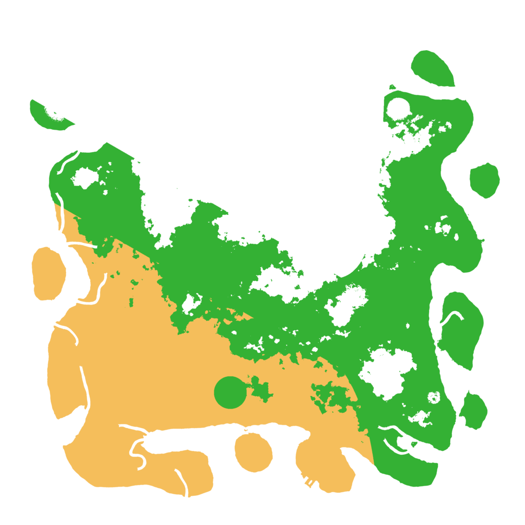 Biome Rust Map: Procedural Map, Size: 4250, Seed: 901272621