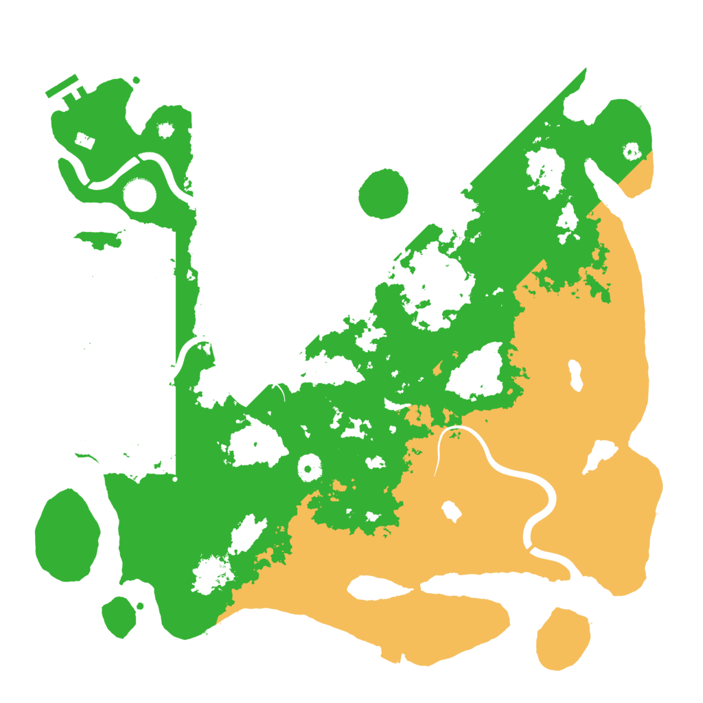Biome Rust Map: Procedural Map, Size: 4000, Seed: 1427527200