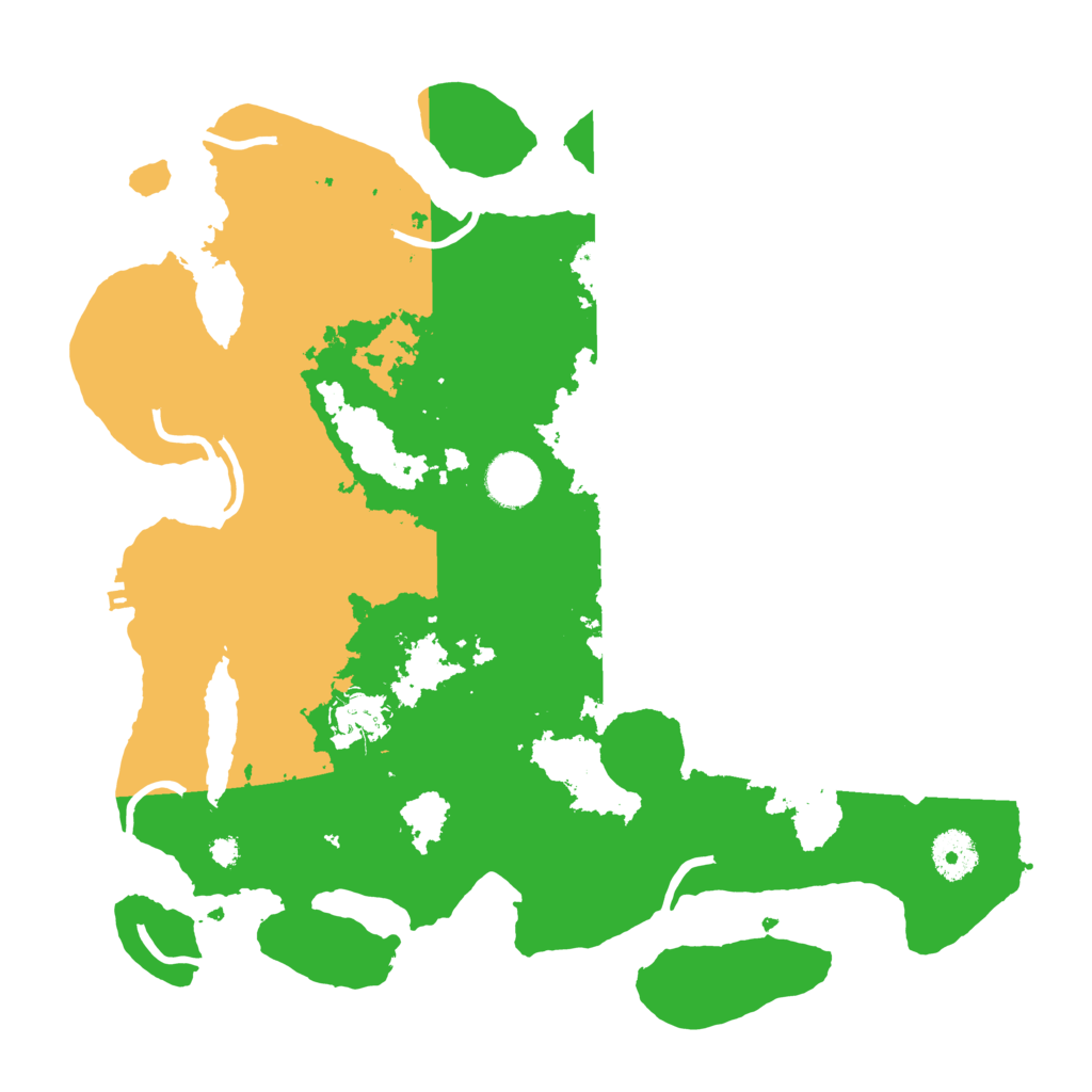 Biome Rust Map: Procedural Map, Size: 3500, Seed: 1685824540
