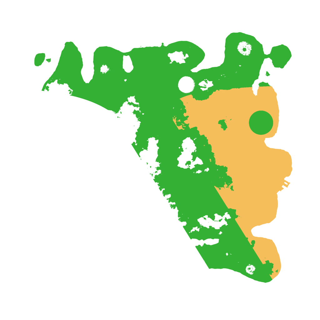 Biome Rust Map: Procedural Map, Size: 3500, Seed: 20220829