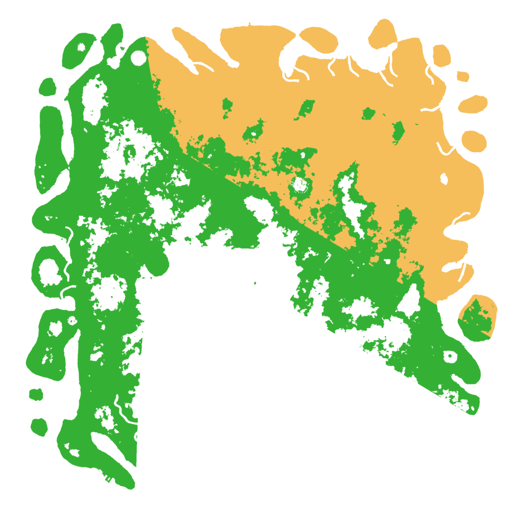 Biome Rust Map: Procedural Map, Size: 6000, Seed: 415627975