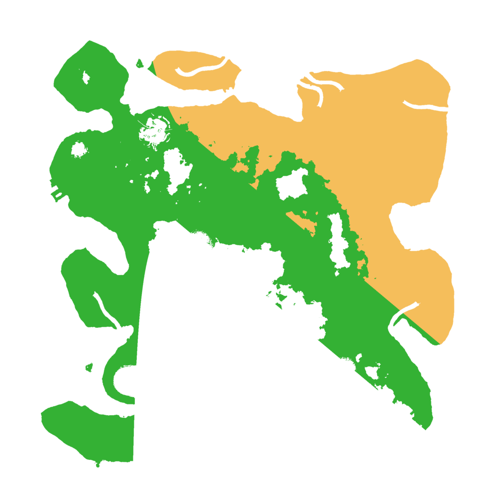 Biome Rust Map: Procedural Map, Size: 3000, Seed: 289391532