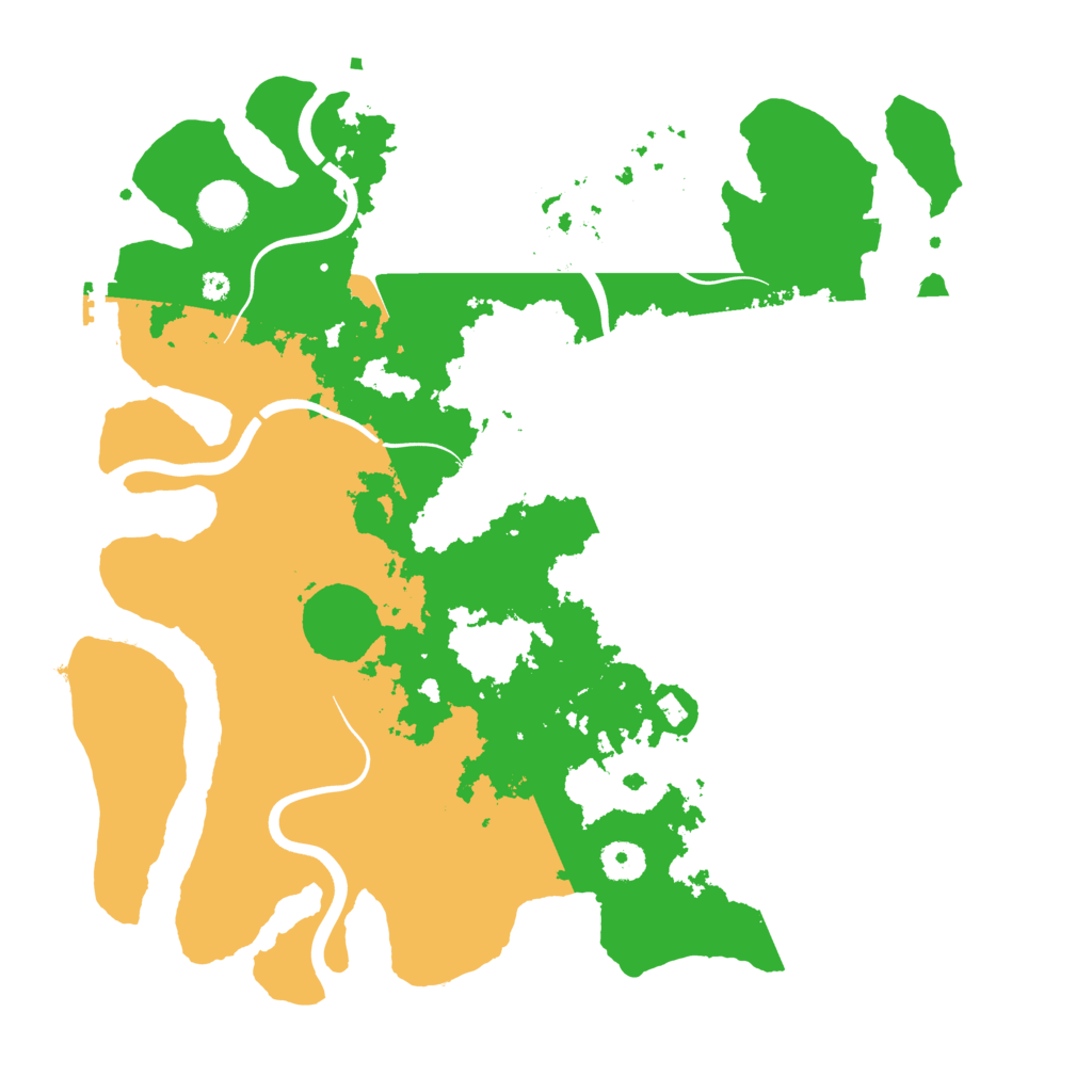 Biome Rust Map: Procedural Map, Size: 3850, Seed: 131604836