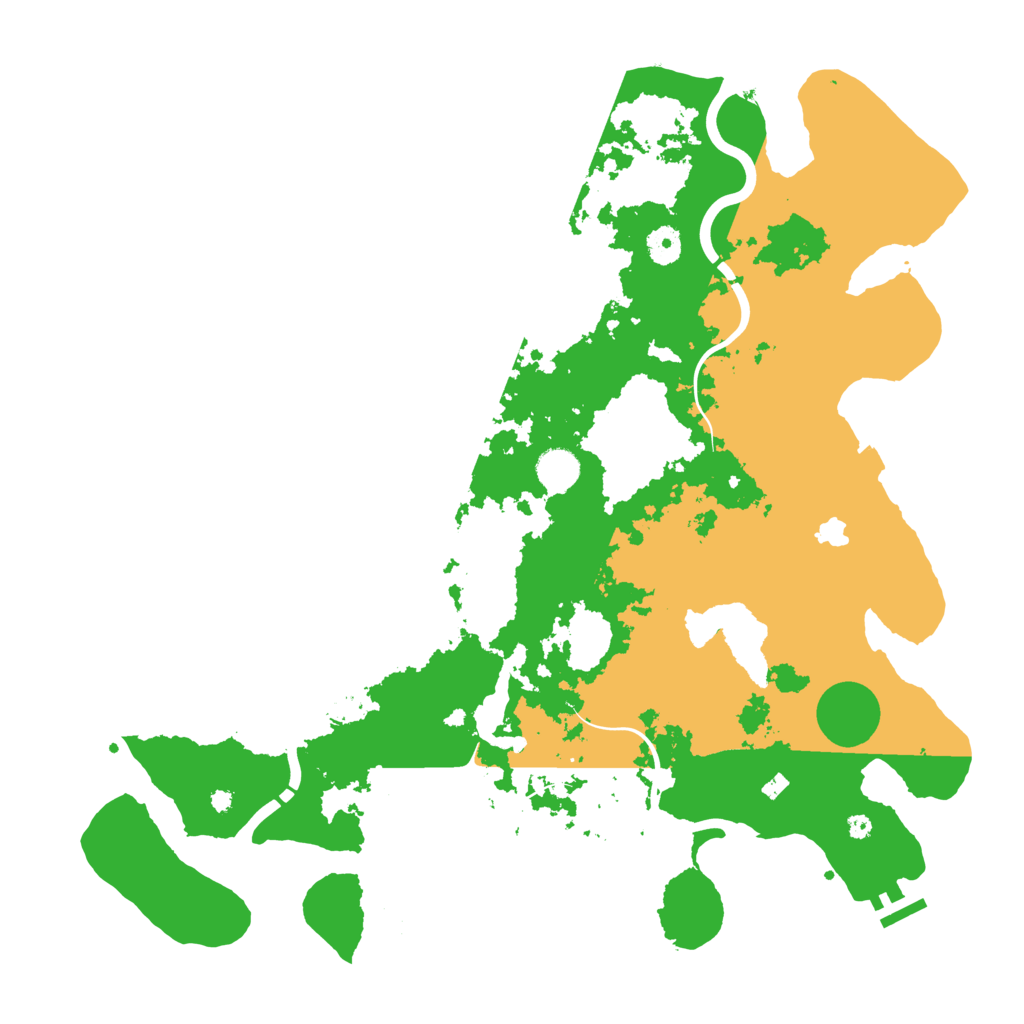 Biome Rust Map: Procedural Map, Size: 4250, Seed: 1507856930