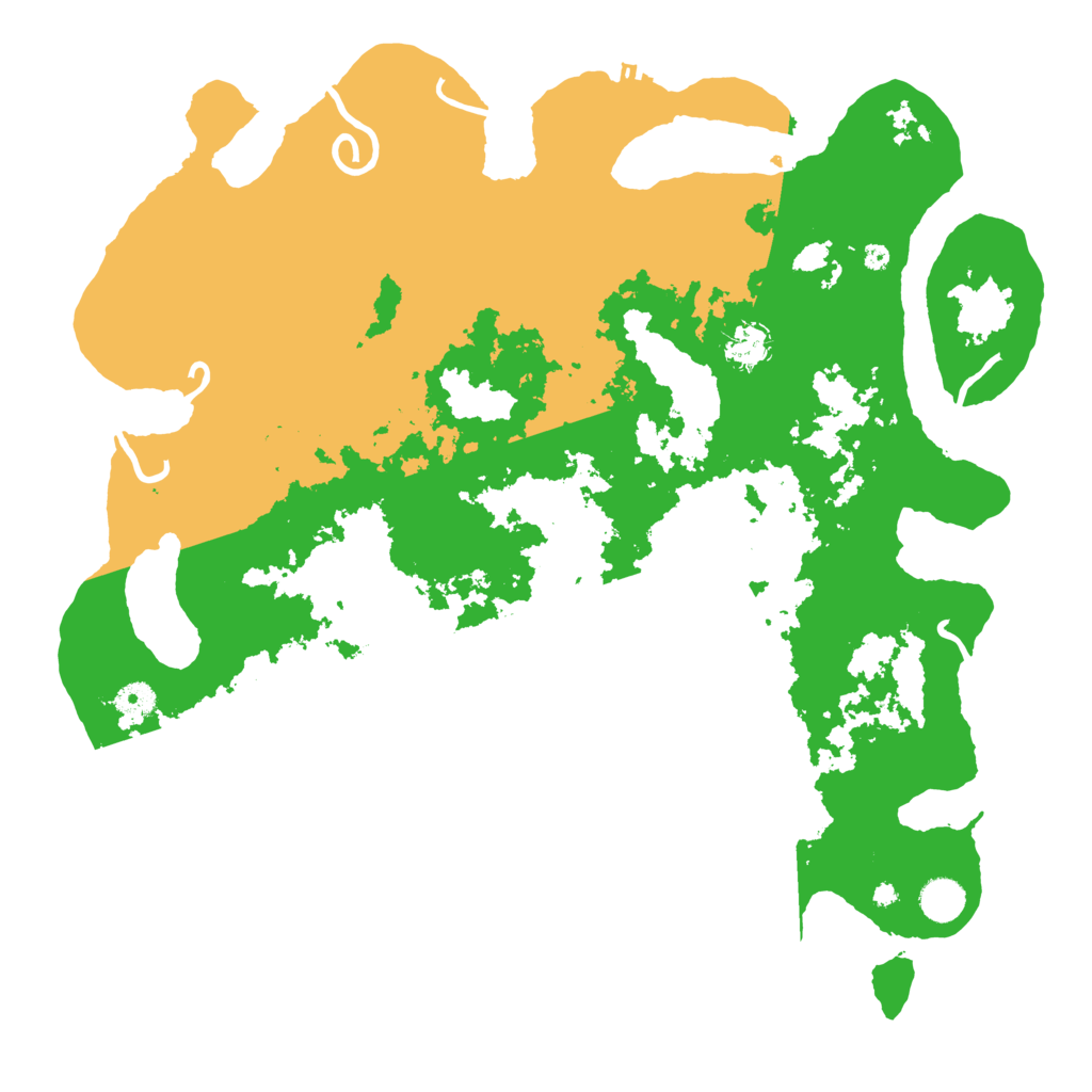 Biome Rust Map: Procedural Map, Size: 4300, Seed: 581010774