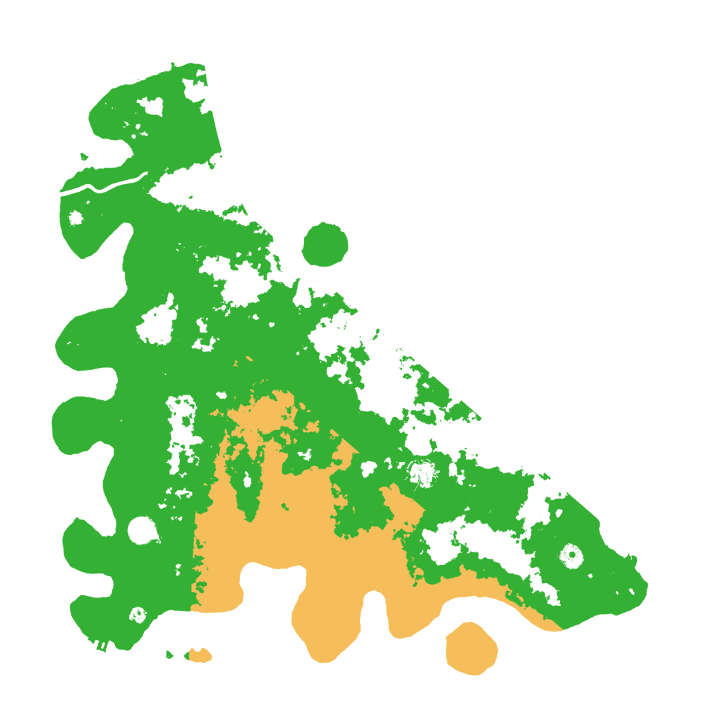 Biome Rust Map: Procedural Map, Size: 4500, Seed: 63216609