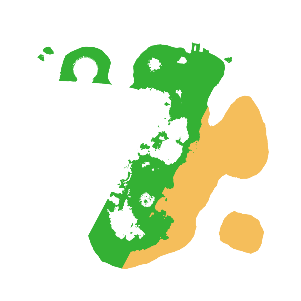 Biome Rust Map: Procedural Map, Size: 2200, Seed: 2144470908