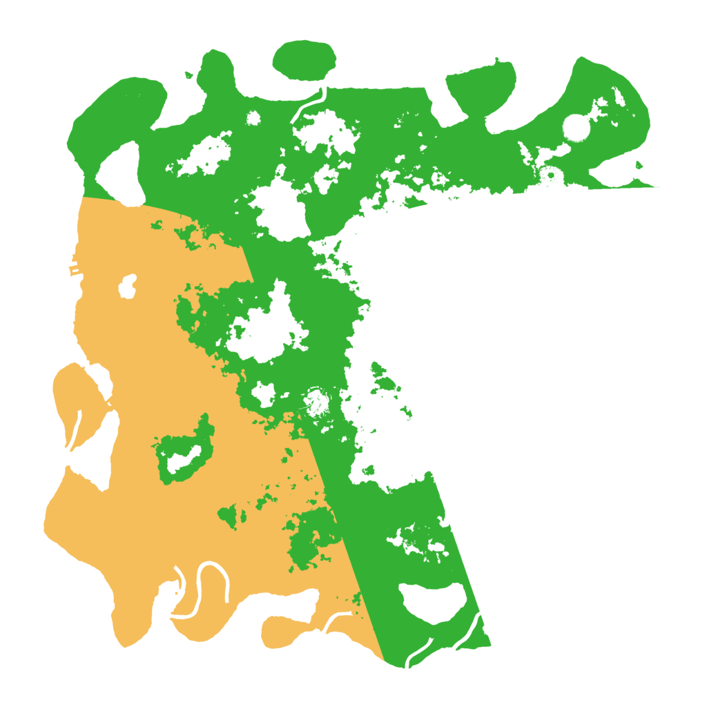 Biome Rust Map: Procedural Map, Size: 4500, Seed: 485321809
